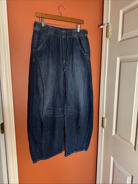 GAP Pants - NWOT GAP soft denim barrel jeans